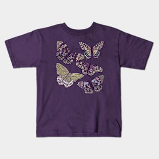 Artistic Butterflies Kids T-Shirt